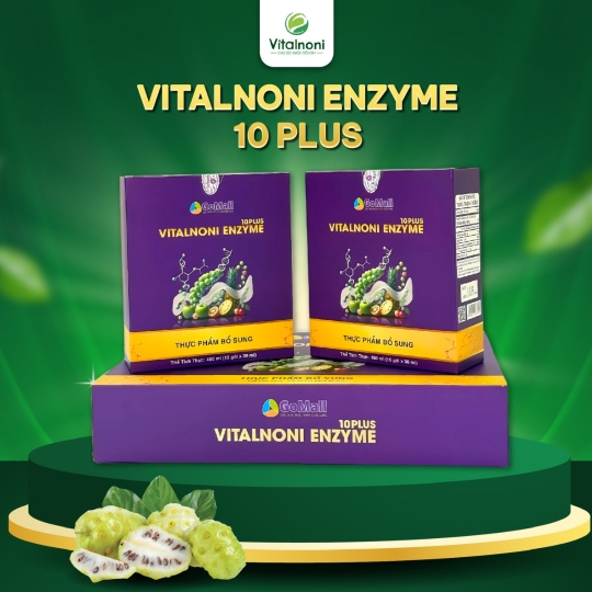 THỰC PHẨM BỔ SUNG VITALNONI ENZYME 10PLUS (Hộp 30 gói x 30ml/gói)